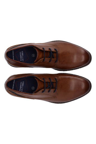 Braune Schnürschuhe von Bugatti 315aqr0650006300