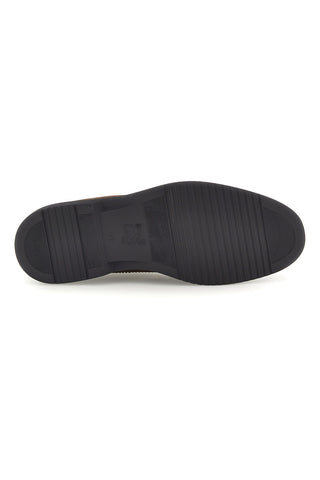 Scarpe stringate marroni in camoscio modello derby Jerpoint 1Y00783