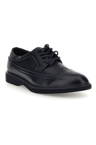 Schwarze elegante Schnürschuhe von Jerpoint 1Y00783