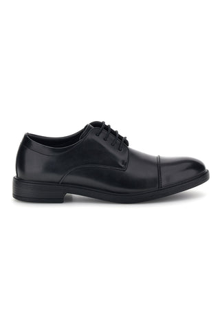 Scarpe stringate nere con punta a cap toe Ferre FU210C215