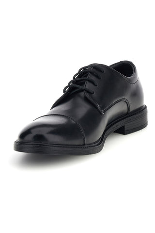 Scarpe stringate nere con punta a cap toe Ferre FU210C215