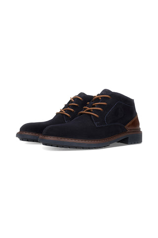 Blaue Schnürschuhe aus Leder von Bugatti 311AYK3014004100