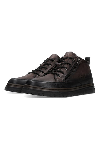 Scarpe Stringate Marroni in Pelle Bugatti 311AYN0211006100