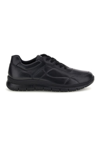Scarpe nere in pelle con lacci e pianta larga Imac 202591229011