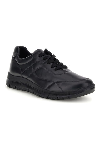 Scarpe nere in pelle con lacci e pianta larga Imac 202591229011