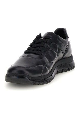 Scarpe nere in pelle con lacci e pianta larga Imac 202591229011