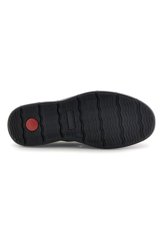 Scarpe nere in pelle con lacci e pianta larga Imac 2014482679011