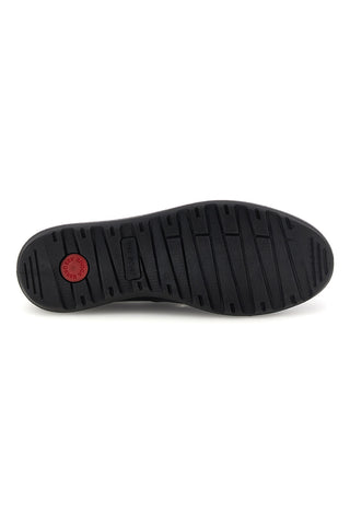Scarpe nere in pelle senza lacci e pianta larga Imac 2015802679011