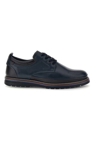 Scarpe stringate blu in vera pelle Pittarello Eco 262480002