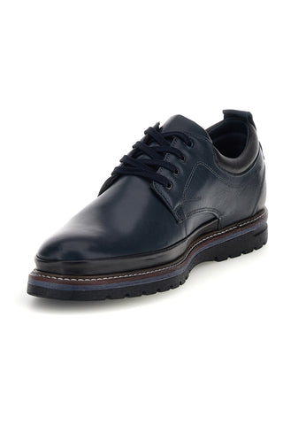 Scarpe stringate blu in vera pelle Pittarello Eco 262480002