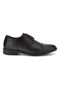 Elegante dunkelbraune Schnürschuhe mit abgerundeter Spitze – Longford 1365