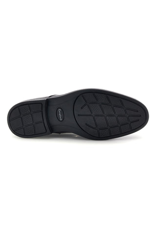 Elegante dunkelbraune Schnürschuhe mit abgerundeter Spitze – Longford 1365