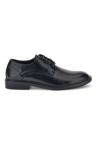 Scarpe derby nere con lacci e tacco basso Jerpoint XM2603