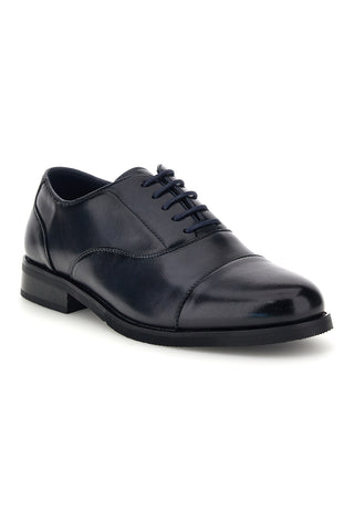 Elegante dunkelblaue Schnürschuhe von Jerpoint XE7681