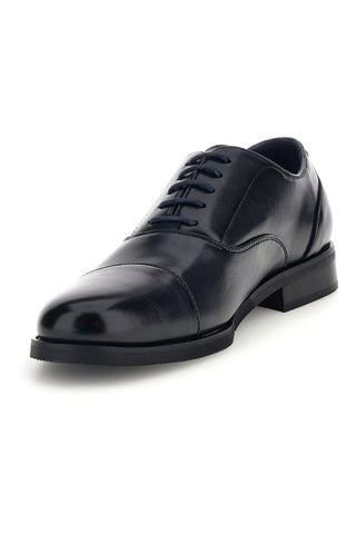 Elegante dunkelblaue Schnürschuhe von Jerpoint XE7681