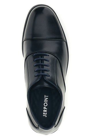 Elegante dunkelblaue Schnürschuhe von Jerpoint XE7681