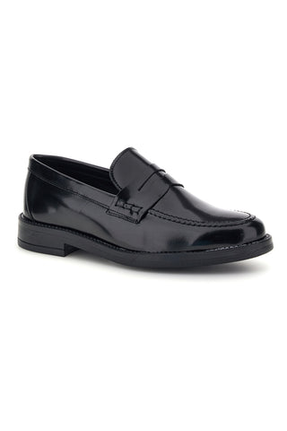 Schwarze Ledermokassins „Made in Italy“ von Pittarello, Modell Focus 102