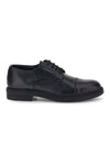 Scarpe stringate nere in vera pelle Pittarello focus 222
