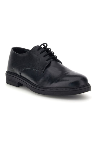 Scarpe stringate nere in vera pelle Pittarello focus 220