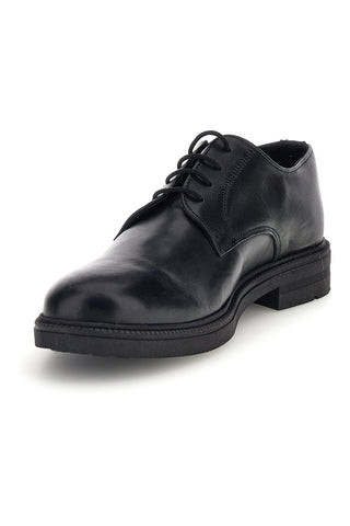 Scarpe stringate nere in vera pelle Pittarello focus 220