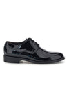 Scarpe stringate nere in vera pelle Made in Italy Pittarello 600