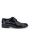 Scarpe stringate nere in vera pelle Made in Italy Pittarello 600