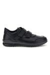 Schwarze Lederschuhe mit Riemchen von Marco Brandi 29