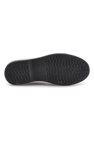 Taupefarbene Schnürschuhe aus Leder mit Pittarello-Schnürsenkeln 1261