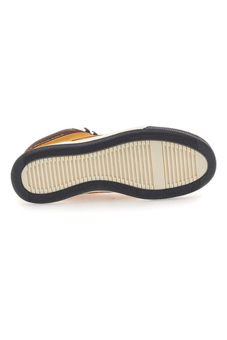 Ockerfarbene US Grand Polo Discovery Mid Sneakers