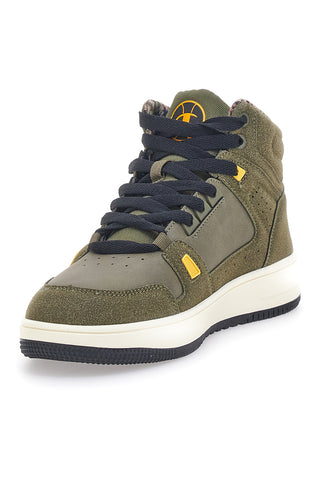 Champion Mid Winterized Green Mid-Cut Sneakers