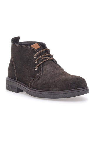 Longford 505 Braune Stiefeletten aus echtem Leder