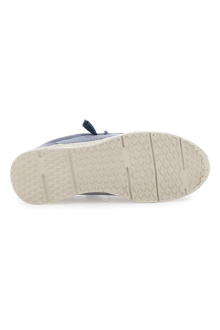 Blaue Slipper aus Sevenoaks-Stoff 1147