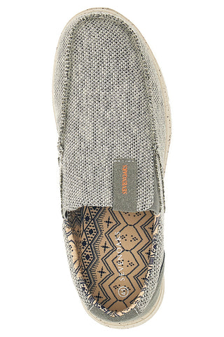 Mocassini in Tela Grigio Sevenoaks 6909