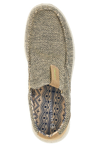 Mocassini Marroni In Tessuto Sevenoaks 6909