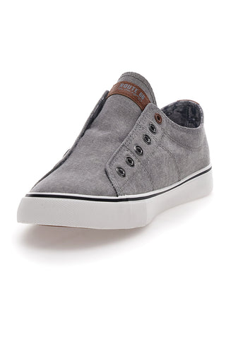 Sneakers Grigie Senza Lacci Route 66 01007