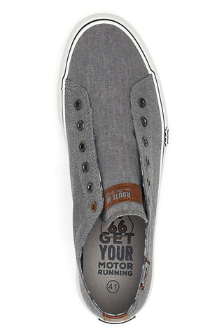 Sneakers Grigie Senza Lacci Route 66 01007