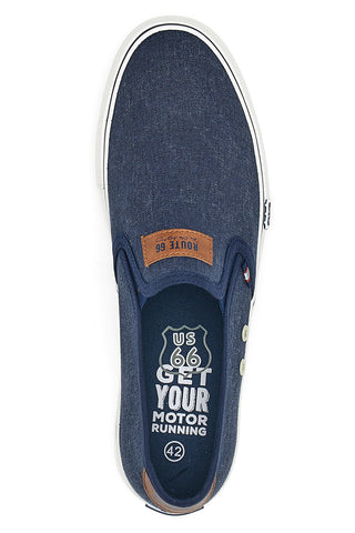 Slip-On-Sneaker Blue Wheels 66 01805