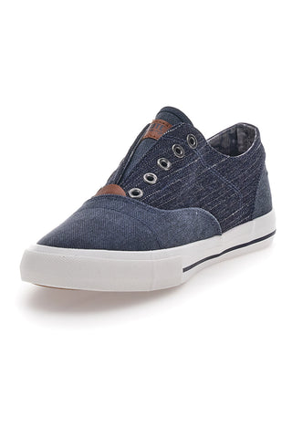 Sneakers Blu Jeans Slip-On Senza Lacci Route 66 01819