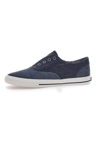 Sneakers Blu Jeans Slip-On Senza Lacci Route 66 01819