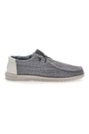 Route 66 Graue Canvas-Mokassins 41815