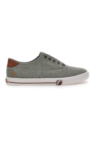 Graue Canvas-Sneaker ohne Schnürsenkel Goodyear 41033