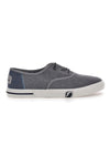 Graue Schnürschuhe aus Goodyear Canvas 41036