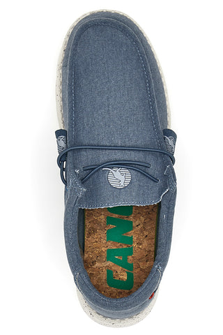 Lässiger Denim-Känguru-Mokassin 922