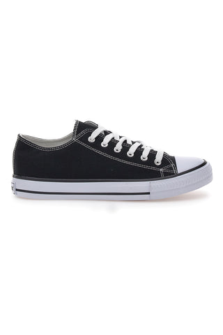 W Max 4814 schwarze Canvas-Sneaker