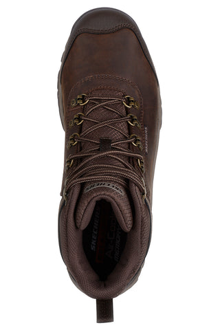 Braune SKECHERS RELMENT LENNOX Trekkingschuhe mit entspannter Passform