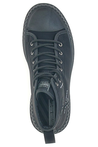 Sneakers nere mid-cut con lacci COTTON BELT AMM421A32