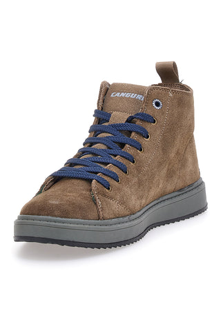 Sneakers Marroni con lacci scambiabili Canguro 817