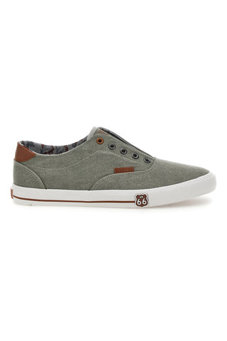 Graue Sneakers mit elastischem Vorderteil ROUTE 66 RO91414