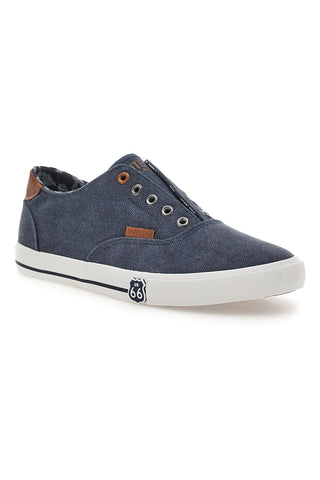 Sneakers Blu con Elastico Frontale ROUTE 66 RO91414