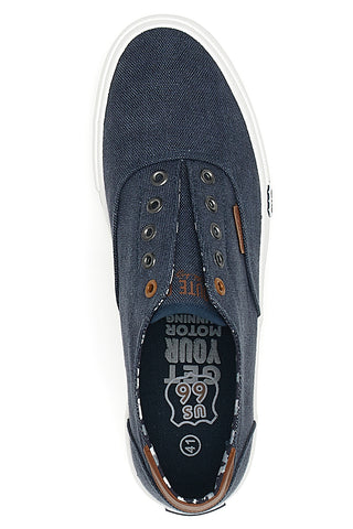Sneakers Blu con Elastico Frontale ROUTE 66 RO91414